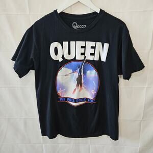 Queen Music Graphic Short Sleeve Shirt Size Large
